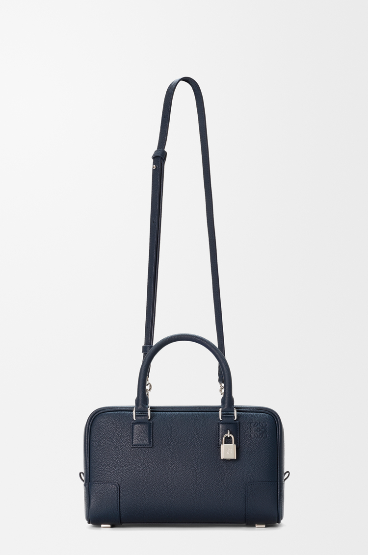 LOEWE 아마조나 23 백 - 소프트 그레인 카프스킨 딥 네이비
