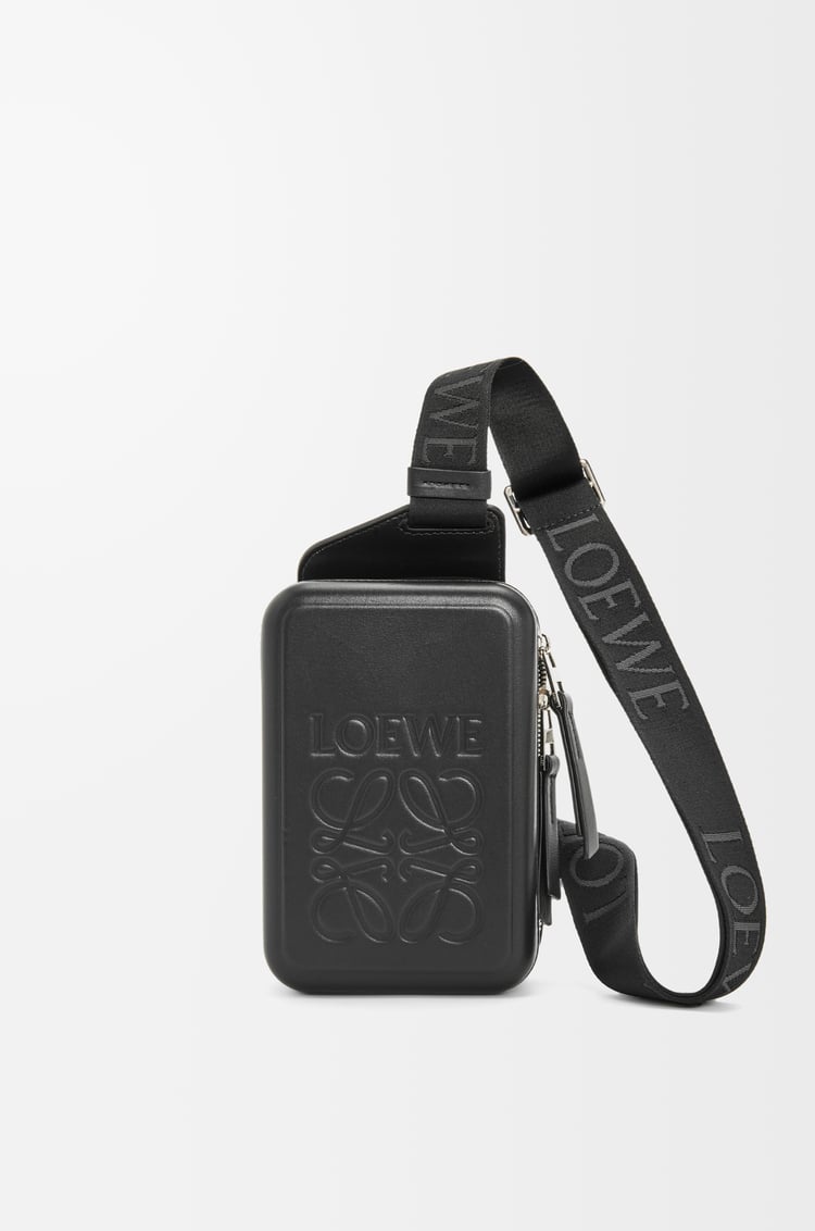 LOEWE Bolso bandolera Molded en piel de ternera Negro