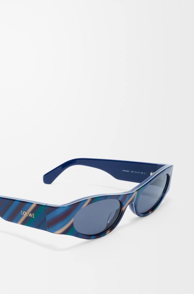 LOEWE Flash Slim Cateye sunglasses Navy Blue