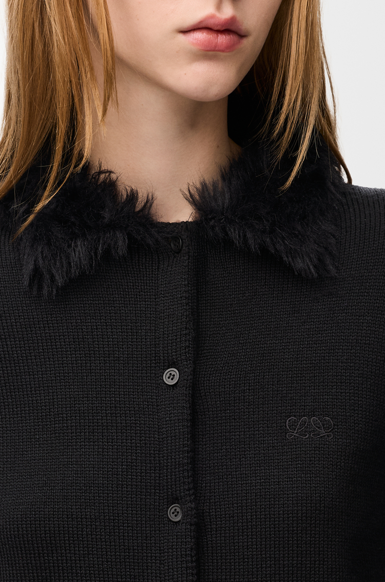 LOEWE Cárdigan en lana Negro