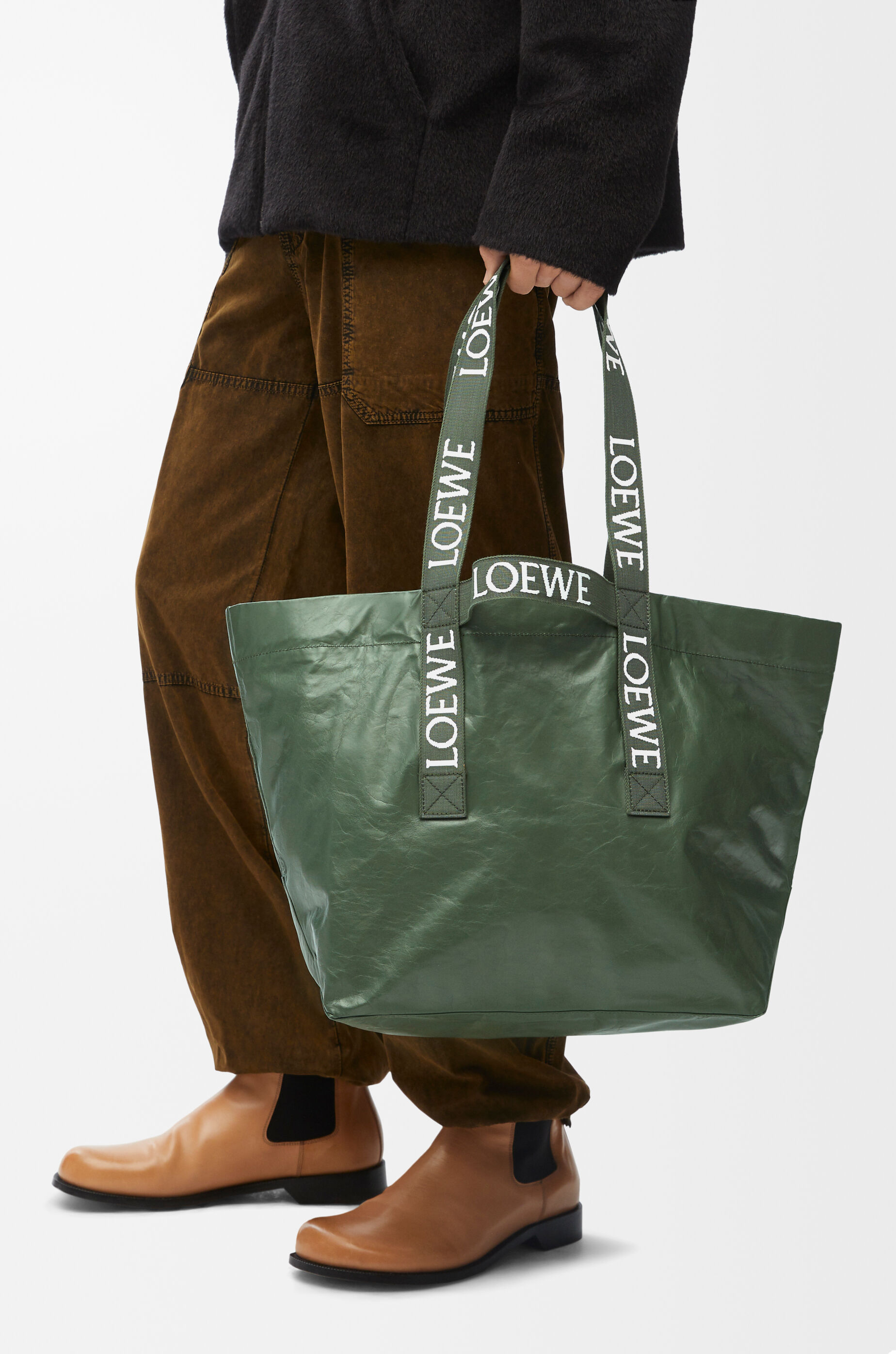 Fold Shopper in paper calfskin