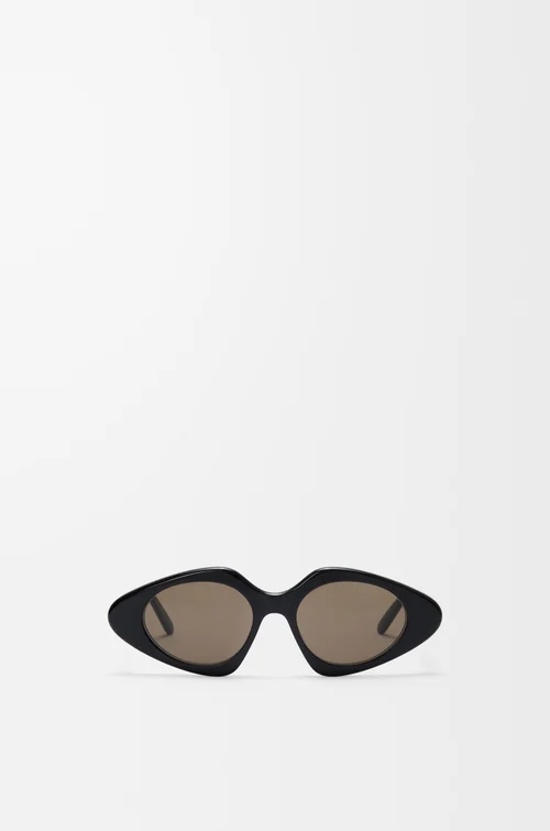 LOEWE Lunettes de soleil Triangle Slim Noir