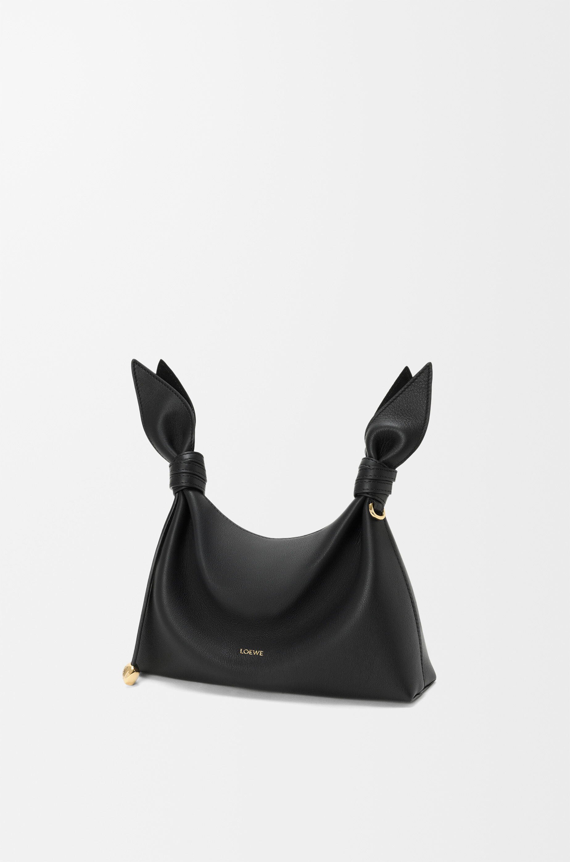 Mini Scarf bag in smooth calfskin Black - LOEWE USA Official Website