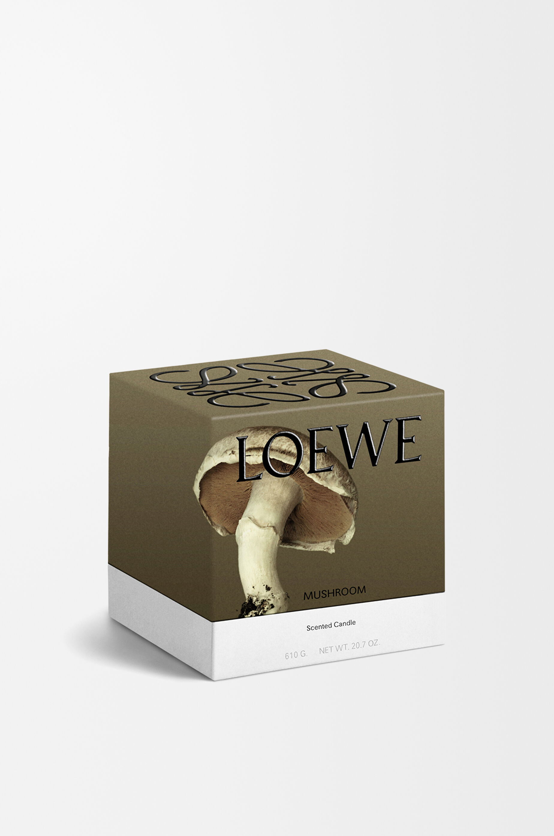 マッシュルーム キャンドル ミディアム グレー - LOEWE