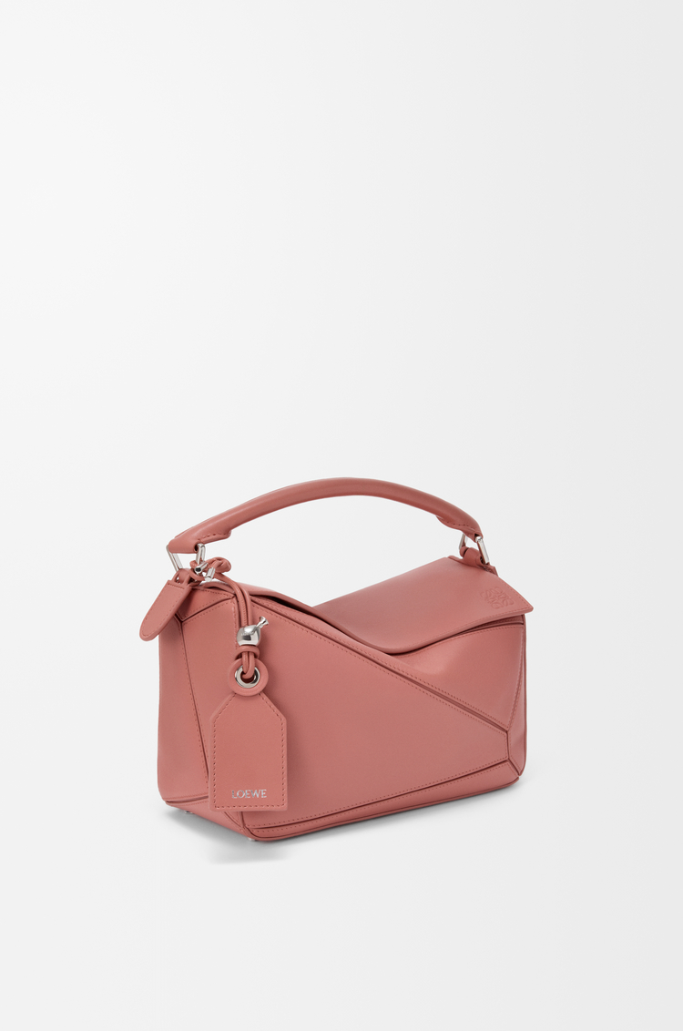 LOEWE 스몰 페더라이트 퍼즐 백 - 나파 램스킨 블러쉬