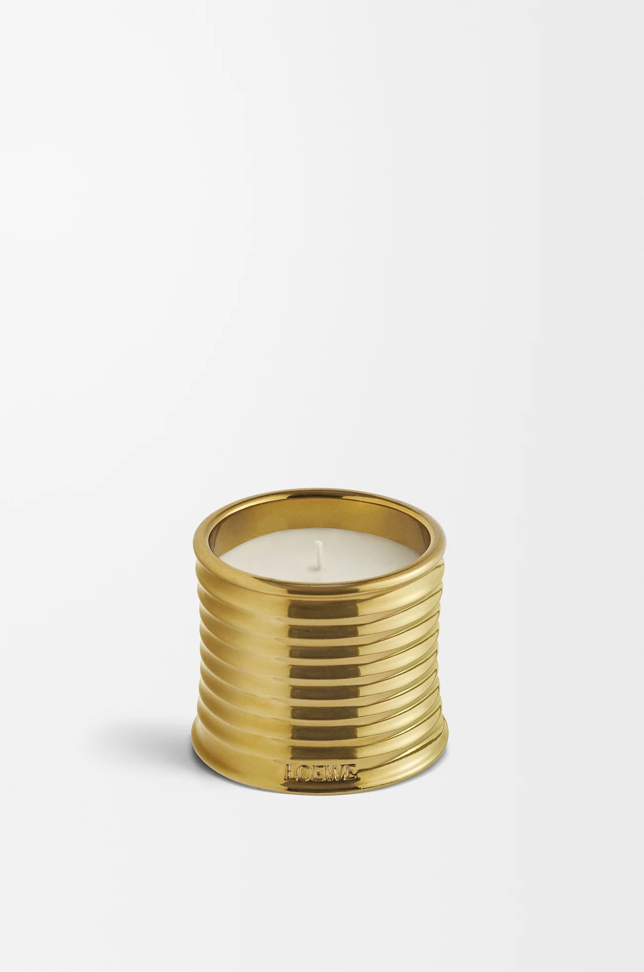 LOEWE Petite bougie parfumée Earl Grey Doré