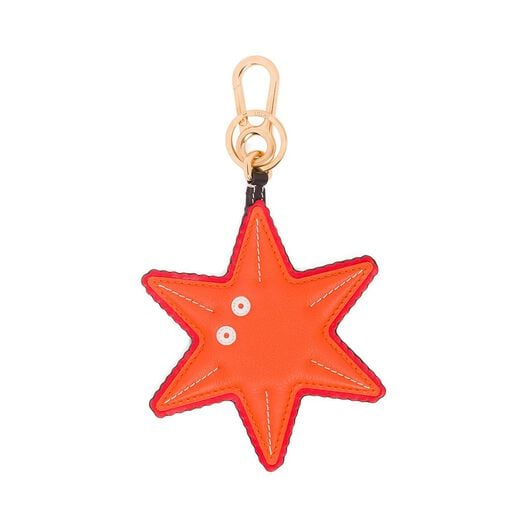 LOEWE Starfish Charm orange/black LOEWE Starfish Charm orange/black all