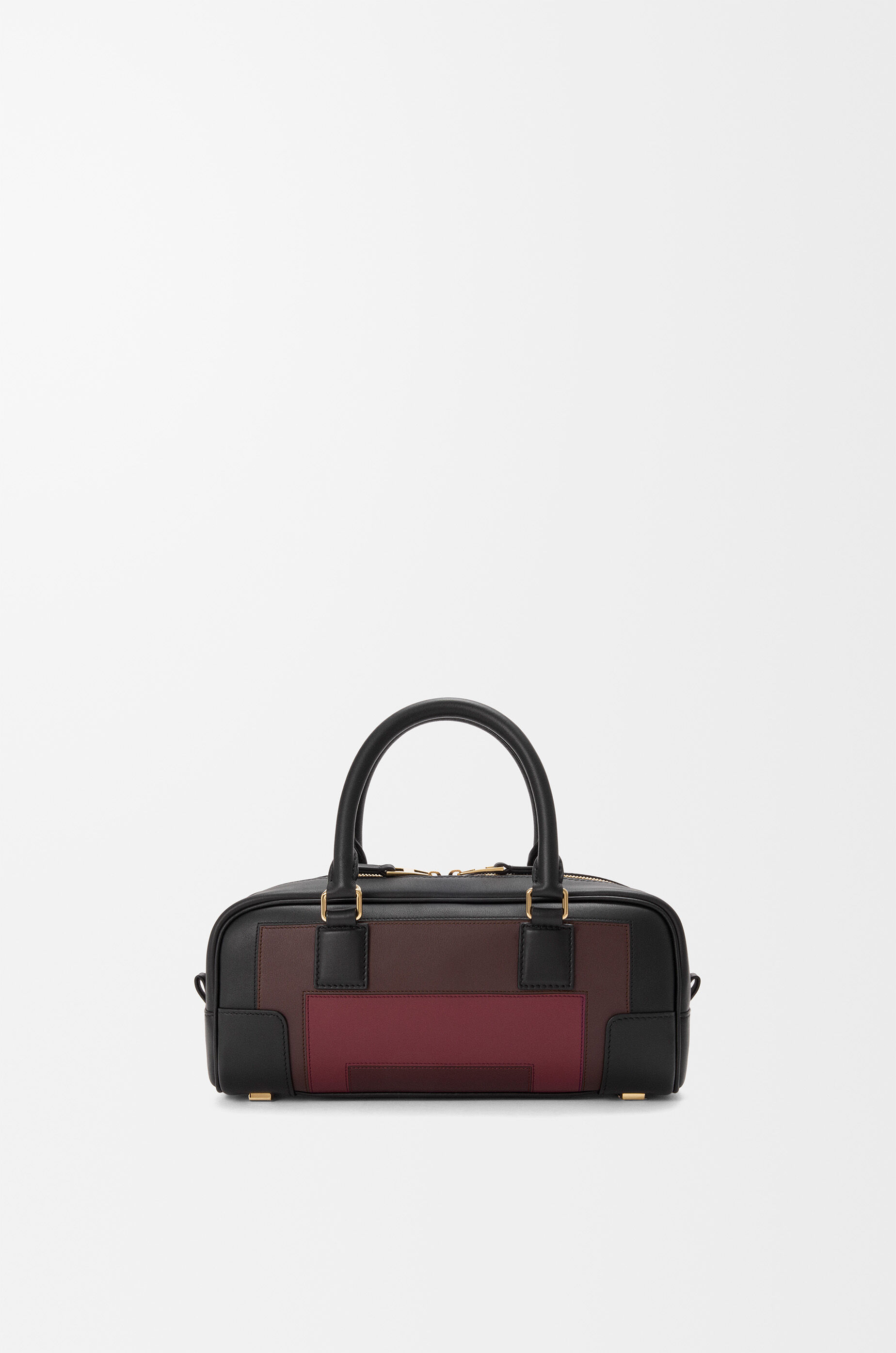 ルンバ Amazona 23 cropped bag in shiny calfskin Black - LOEWE USA