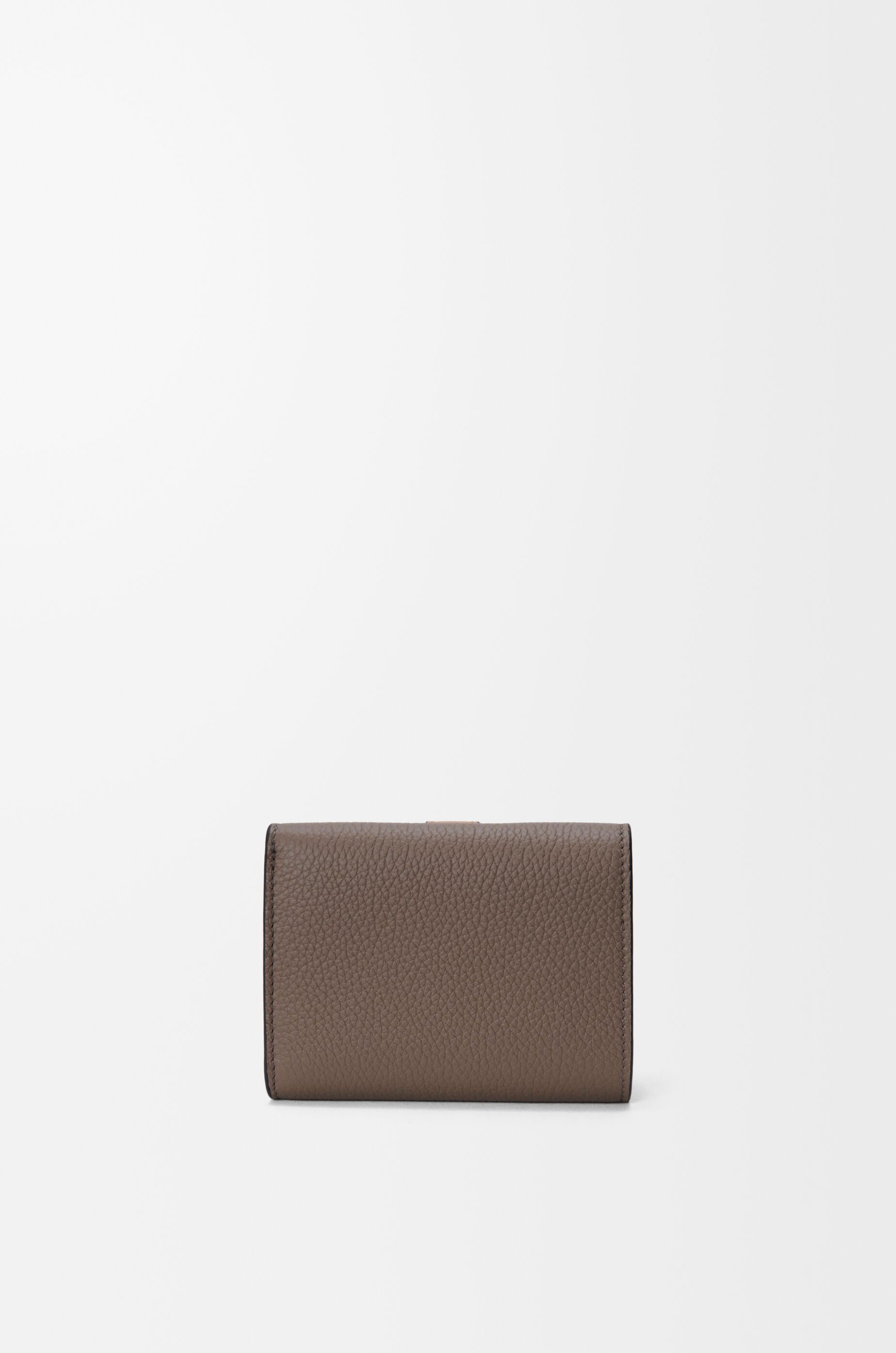 Trifold wallet in soft grained calfskin Brown - LOEWE