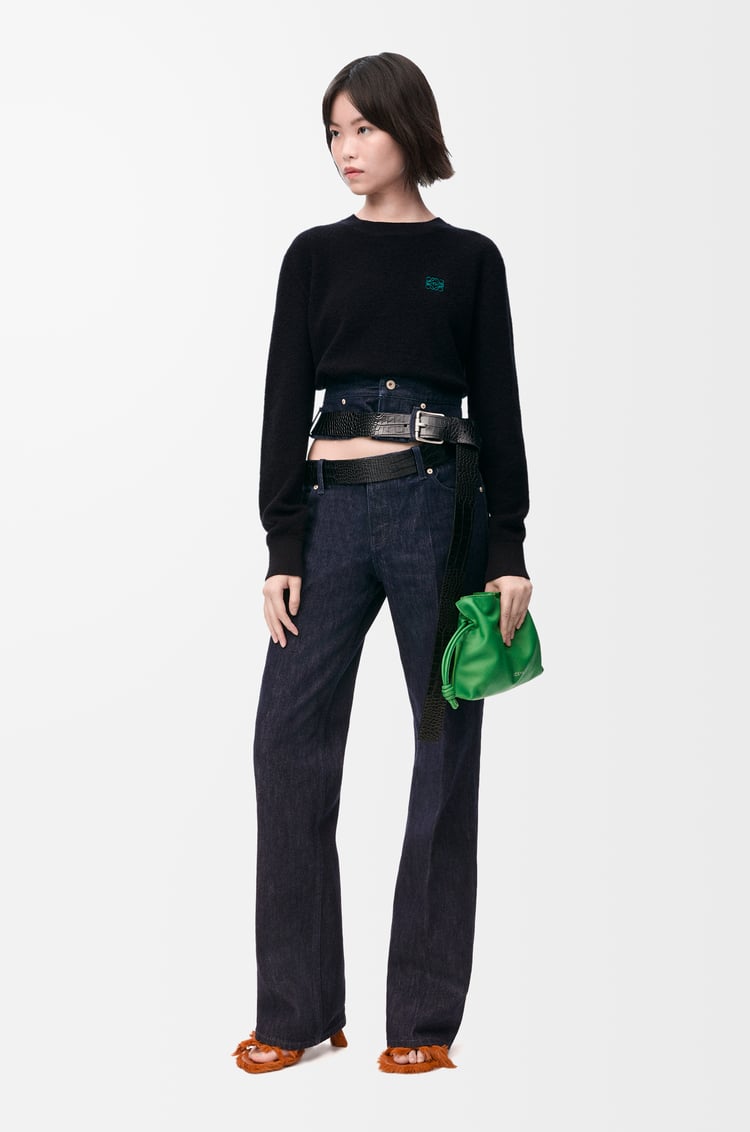 LOEWE Pull Anagram en laine Noir