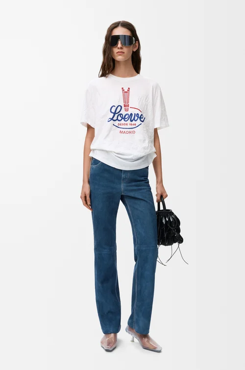 LOEWE T-shirt in cotton blend White