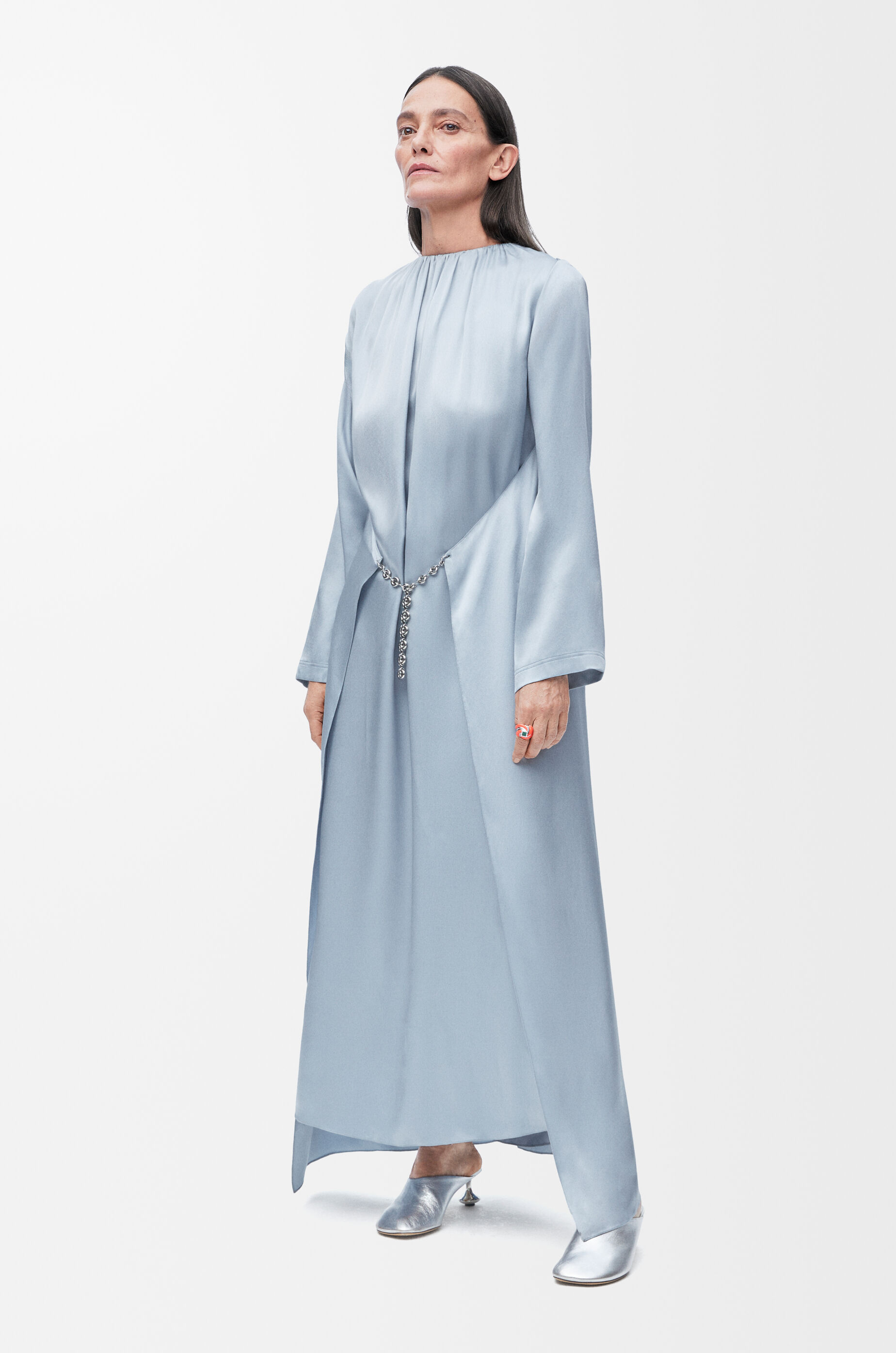 【関税込み】LOEWE Double layer chemise dress Loewe Double layer chemise dress - Women | VIETTI Online