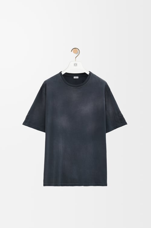 LOEWE Loose fit T-shirt in cotton Black