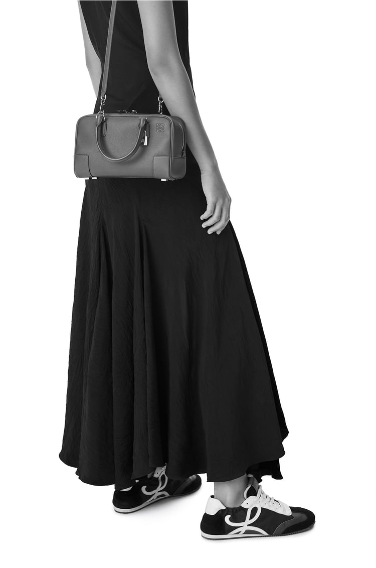 LOEWE Amazona 23 bag in soft grained calfskin Soft White