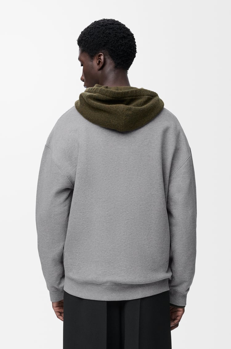 LOEWE Sweatshirt in cotton Grey Melange