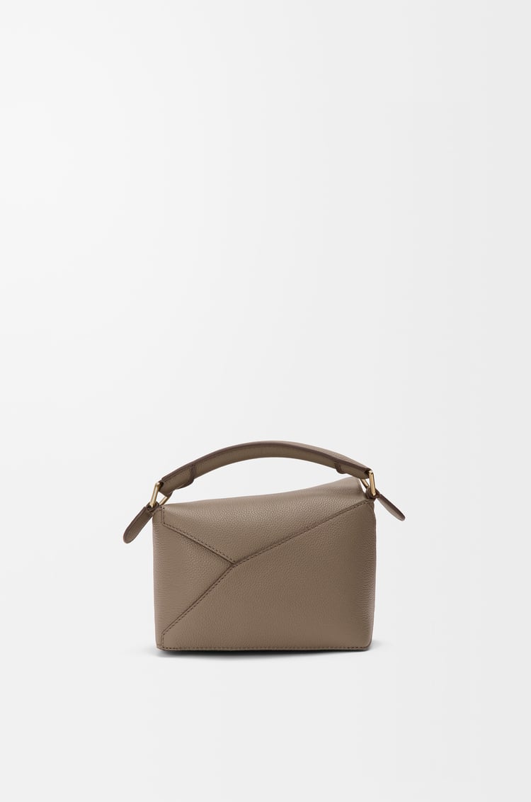 LOEWE パズルエッジ バッグ ミニ（ソフトグレインカーフ） トープ