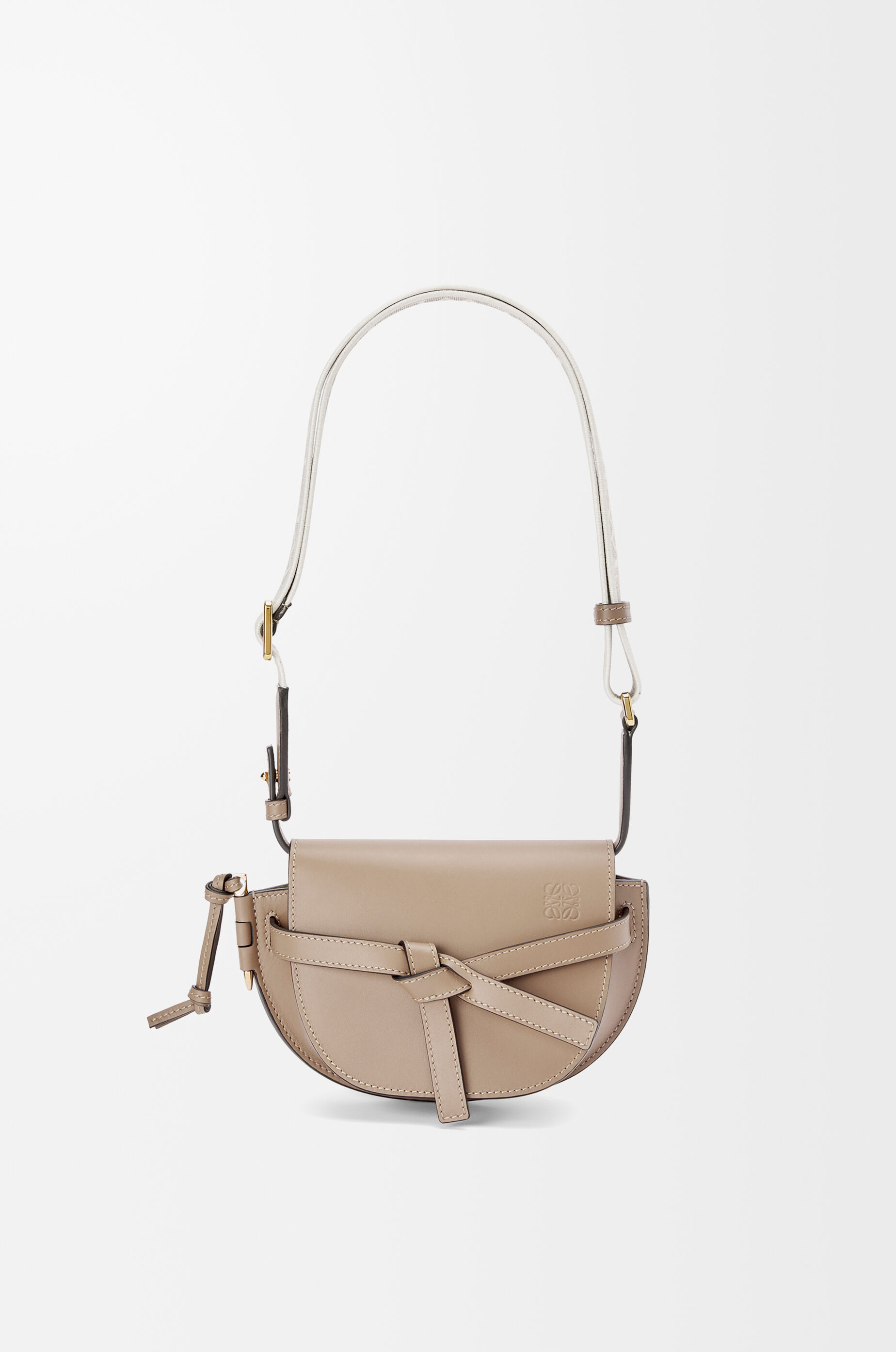 ゲートデュアル バッグ ミニ（ソフトカーフ&ジャカード