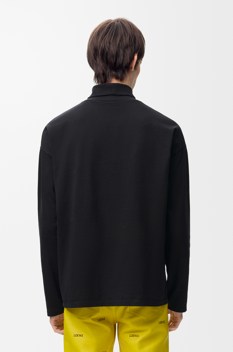 LOEWE Top in cotton Black