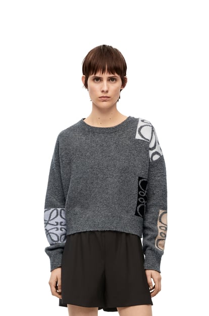 LOEWE Sweater in wool Grey/Multicolour plp_rd