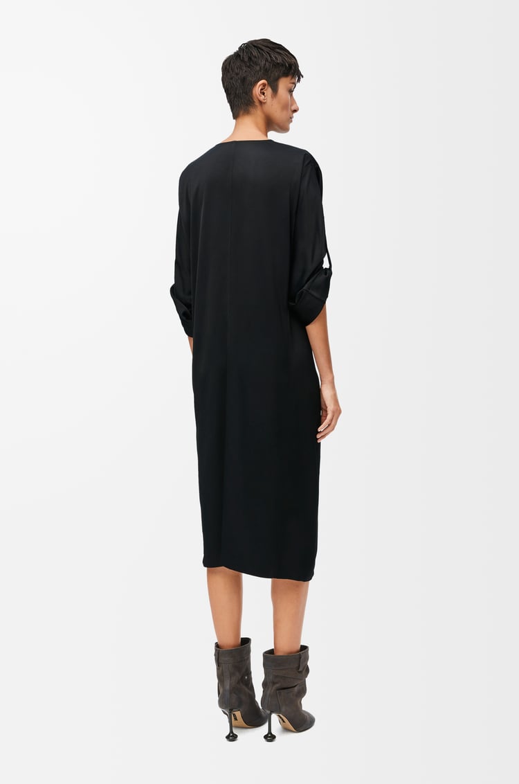 LOEWE Pebble dress in viscose Black