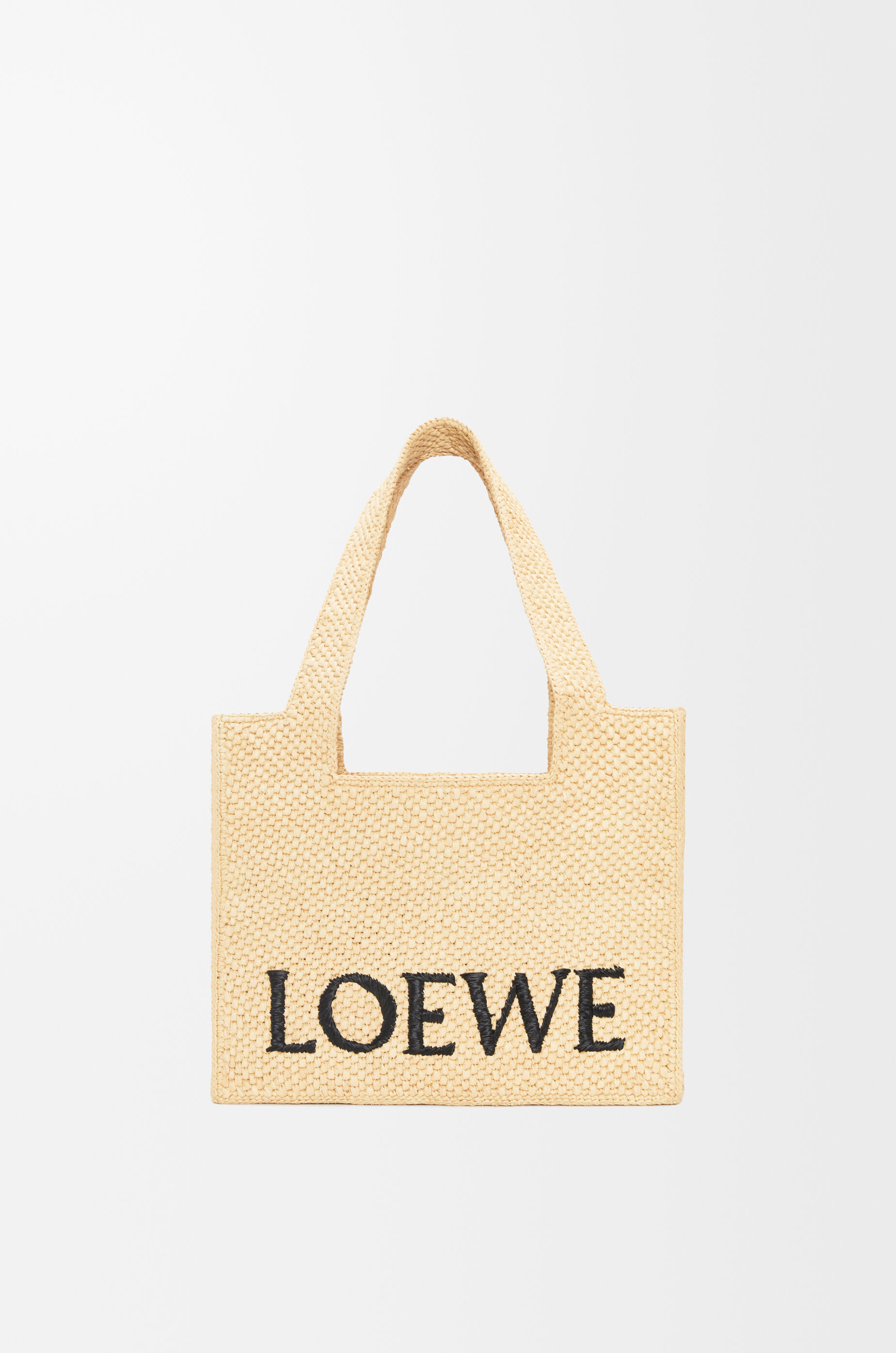 爆売り！ ロエベフォント トート LOEWE - ナチュラル スモール（ラフィア） バッグ