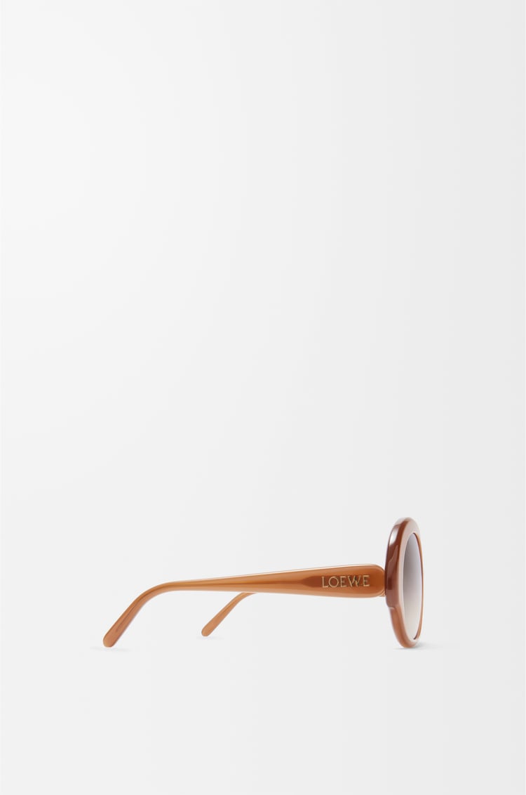 LOEWE Round Slim sunglasses Light Caramel