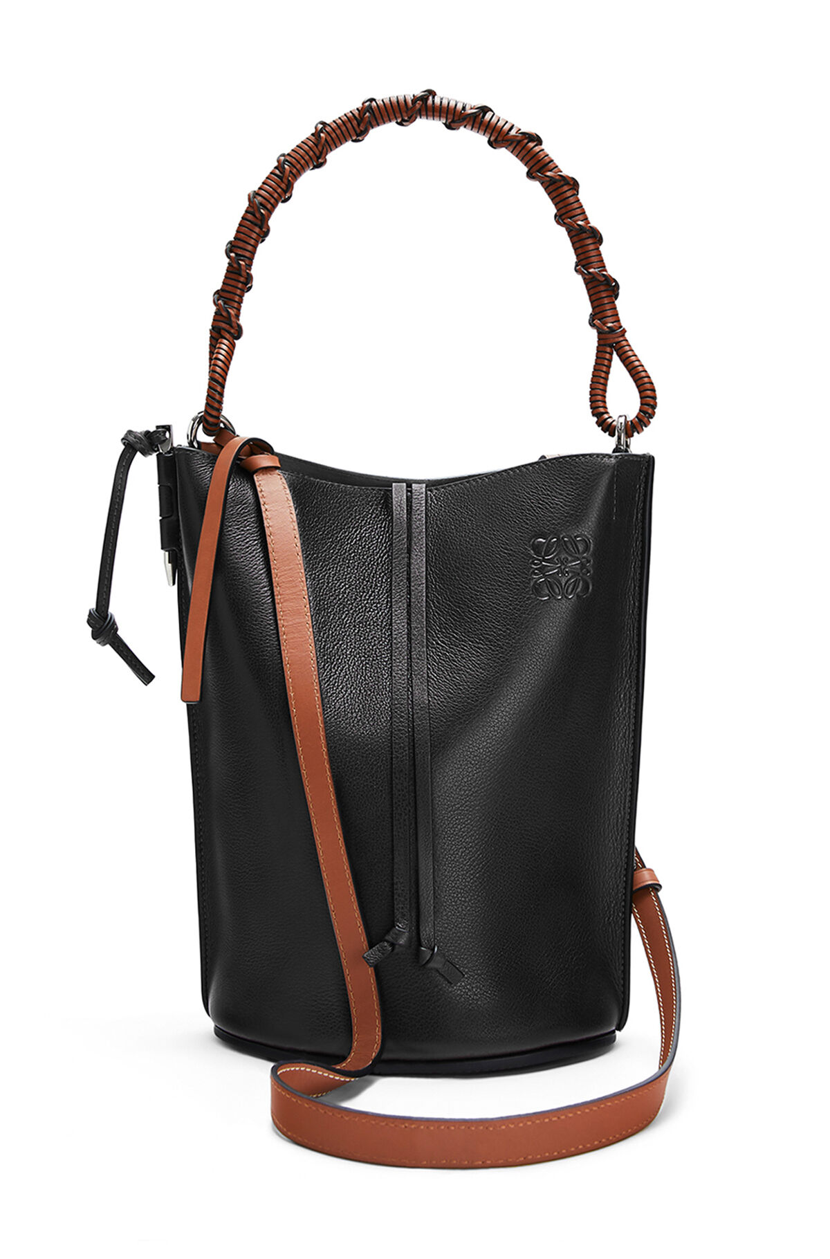 Gate Bucket Handle Bag Black LOEWE