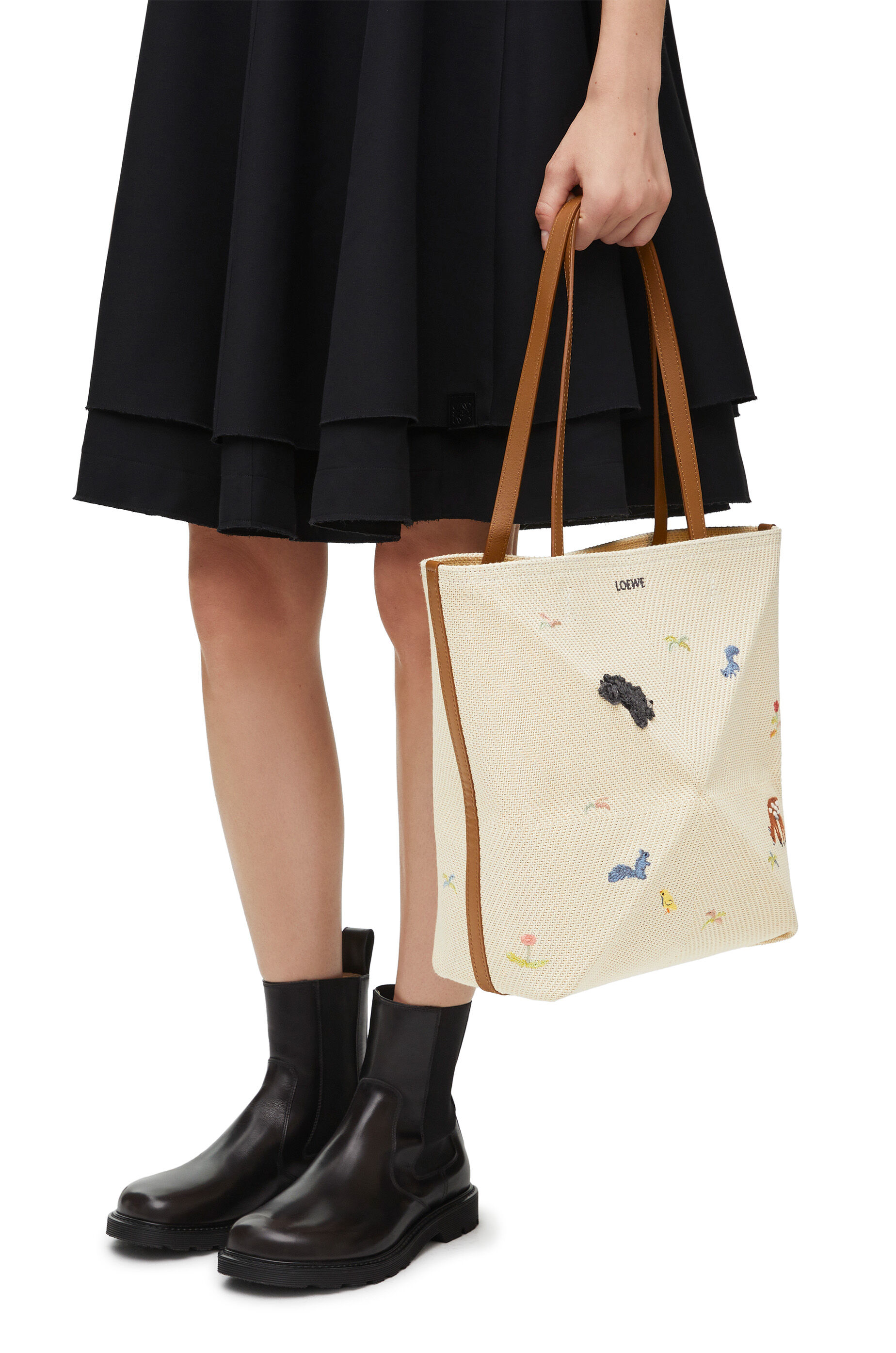 Loewe bag canvas top