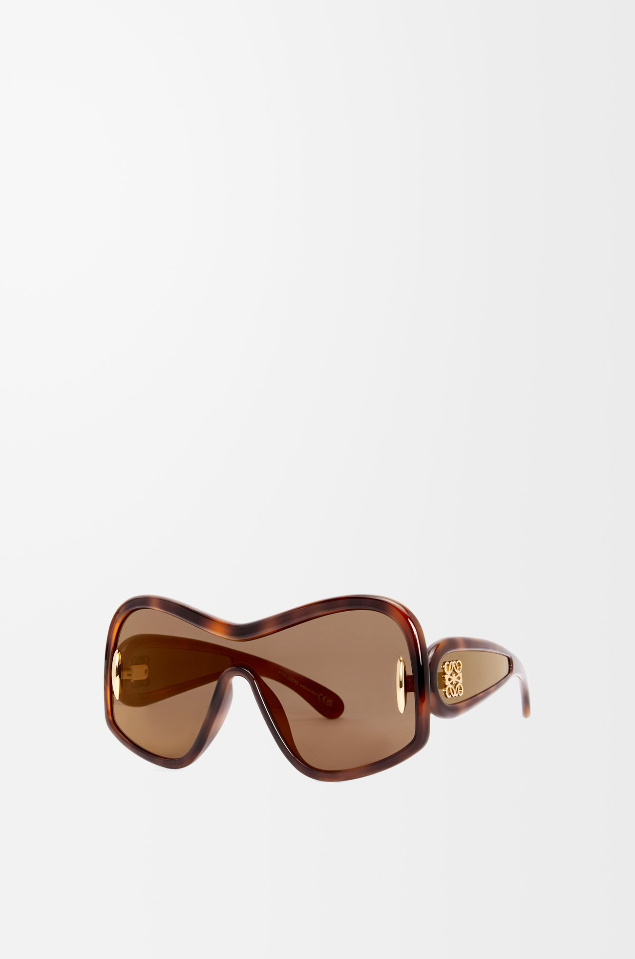 LOEWE Square Mask sunglasses Dark Havana