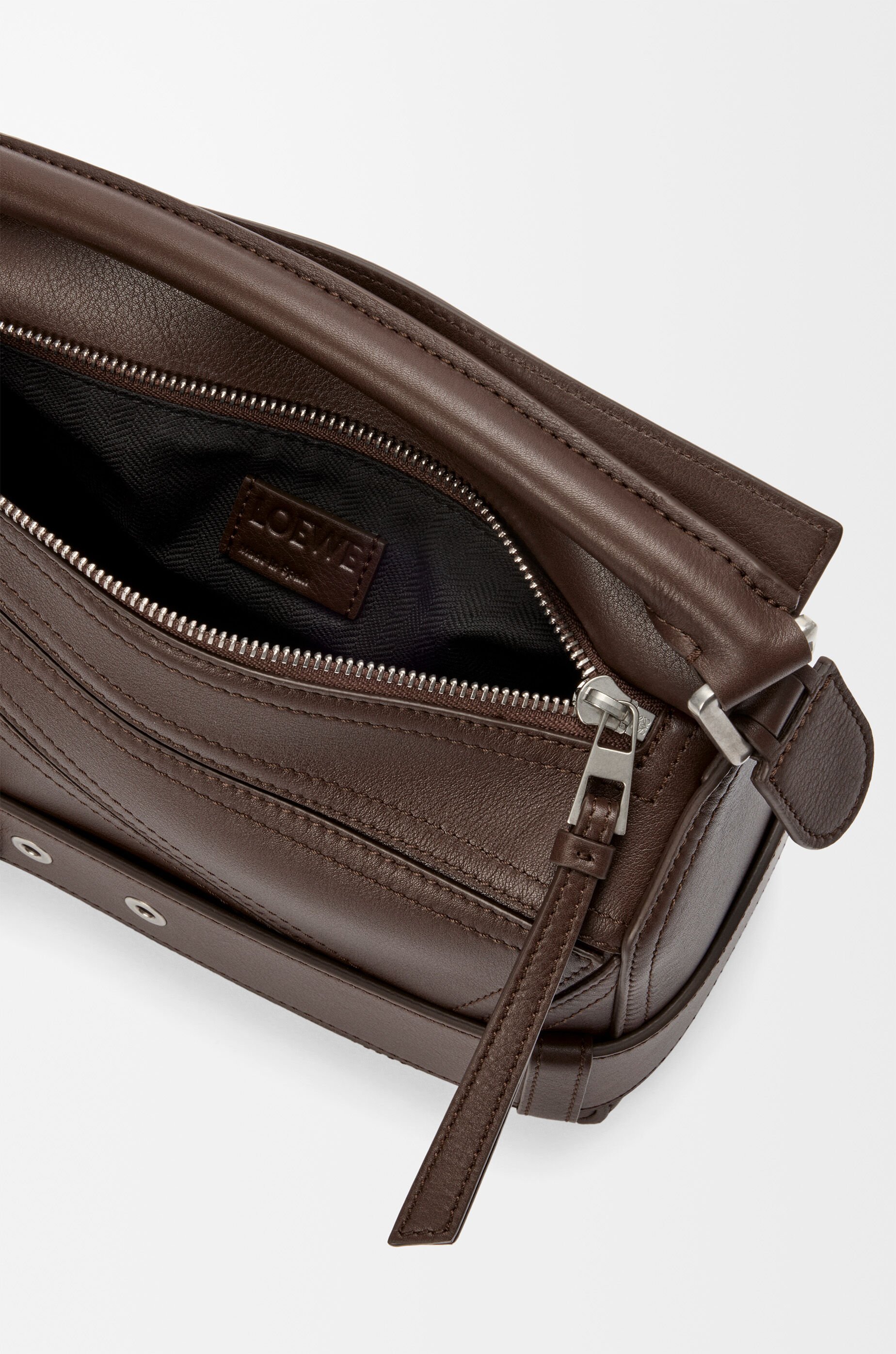 その他 LOEWE Puzzle 10 Varsity re-edition bag in classic calfskin and