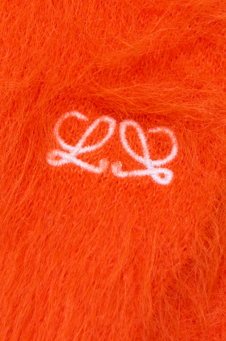 LOEWE Sciarpa in misto alpaca Arancione