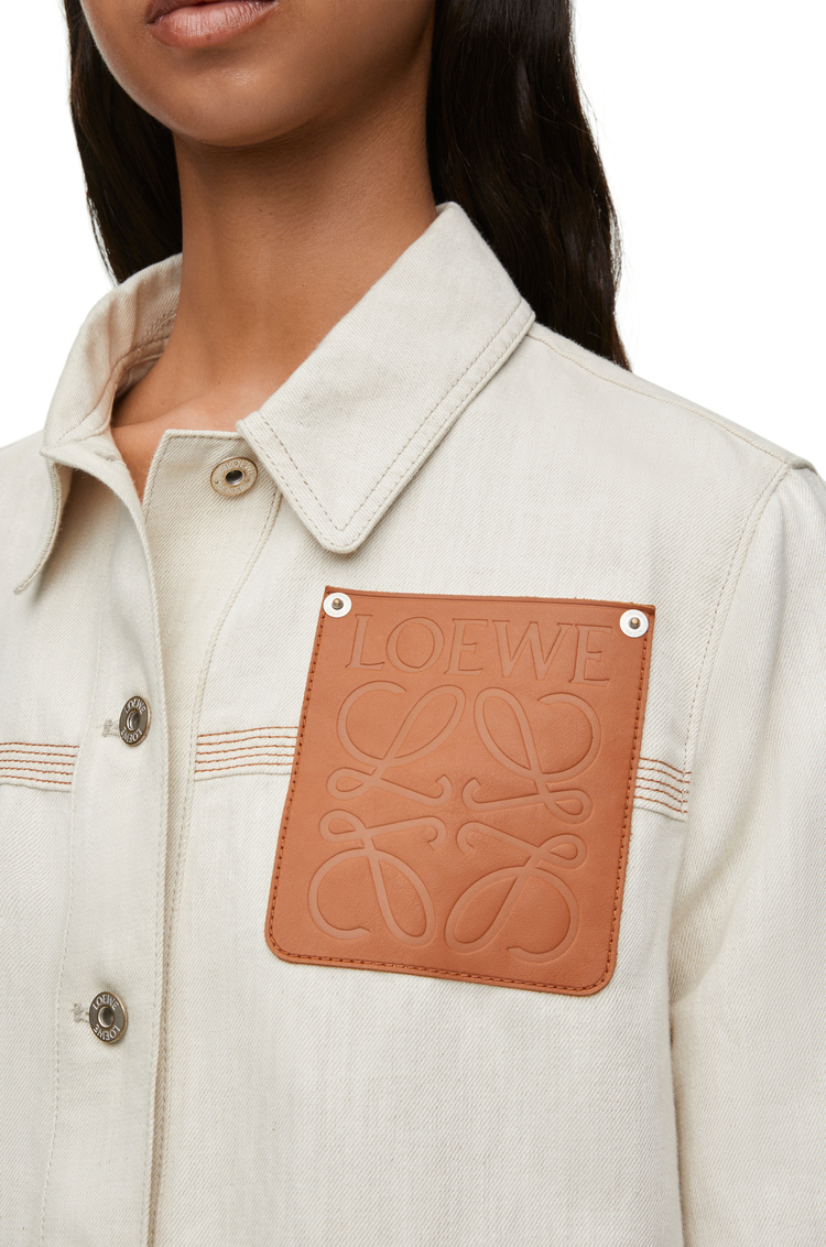 LOEWE ワークウェア ジャケット（コットン&リネン） エクリュ