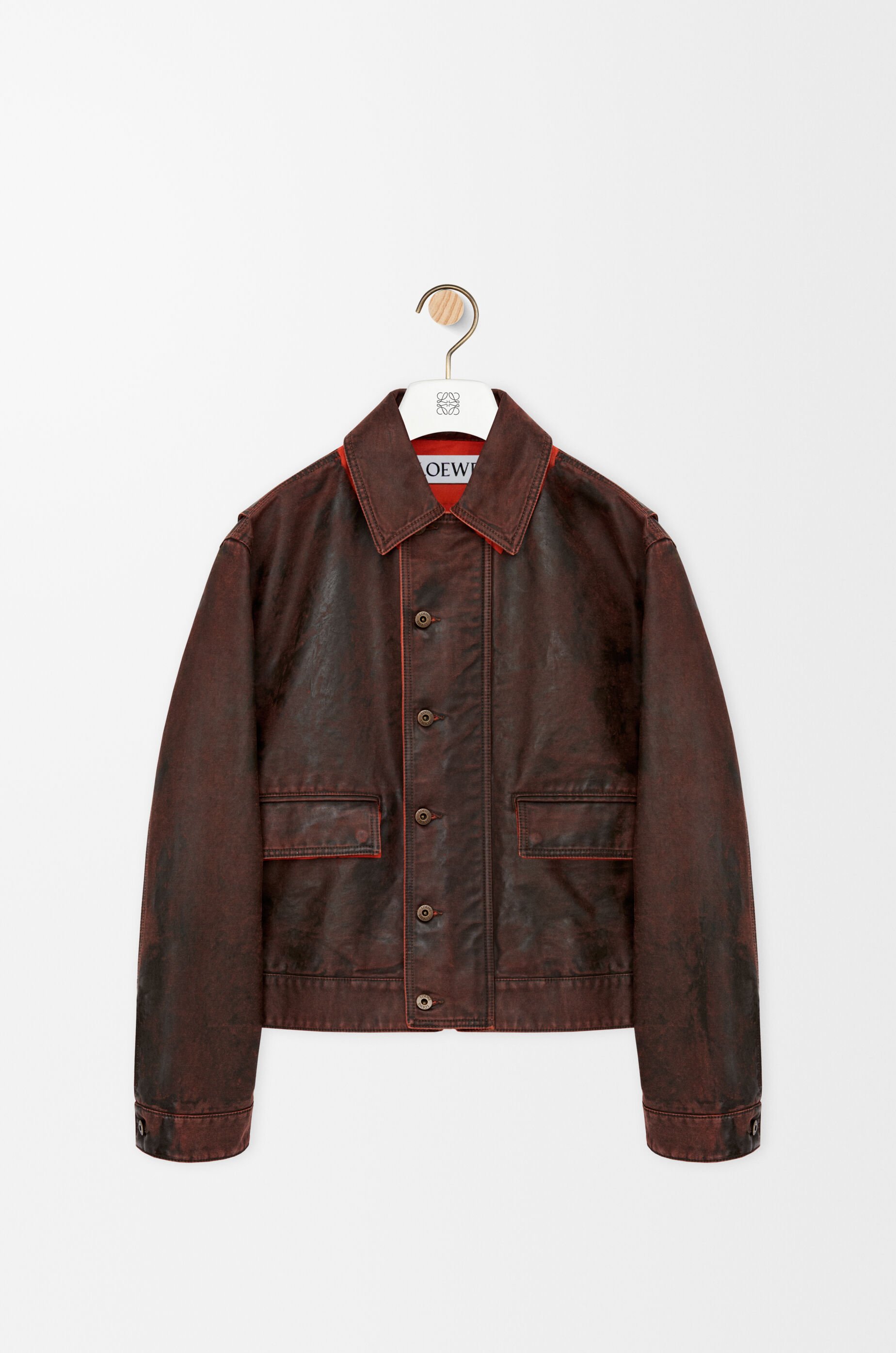 ジャケット（コットン） オレンジ - LOEWE