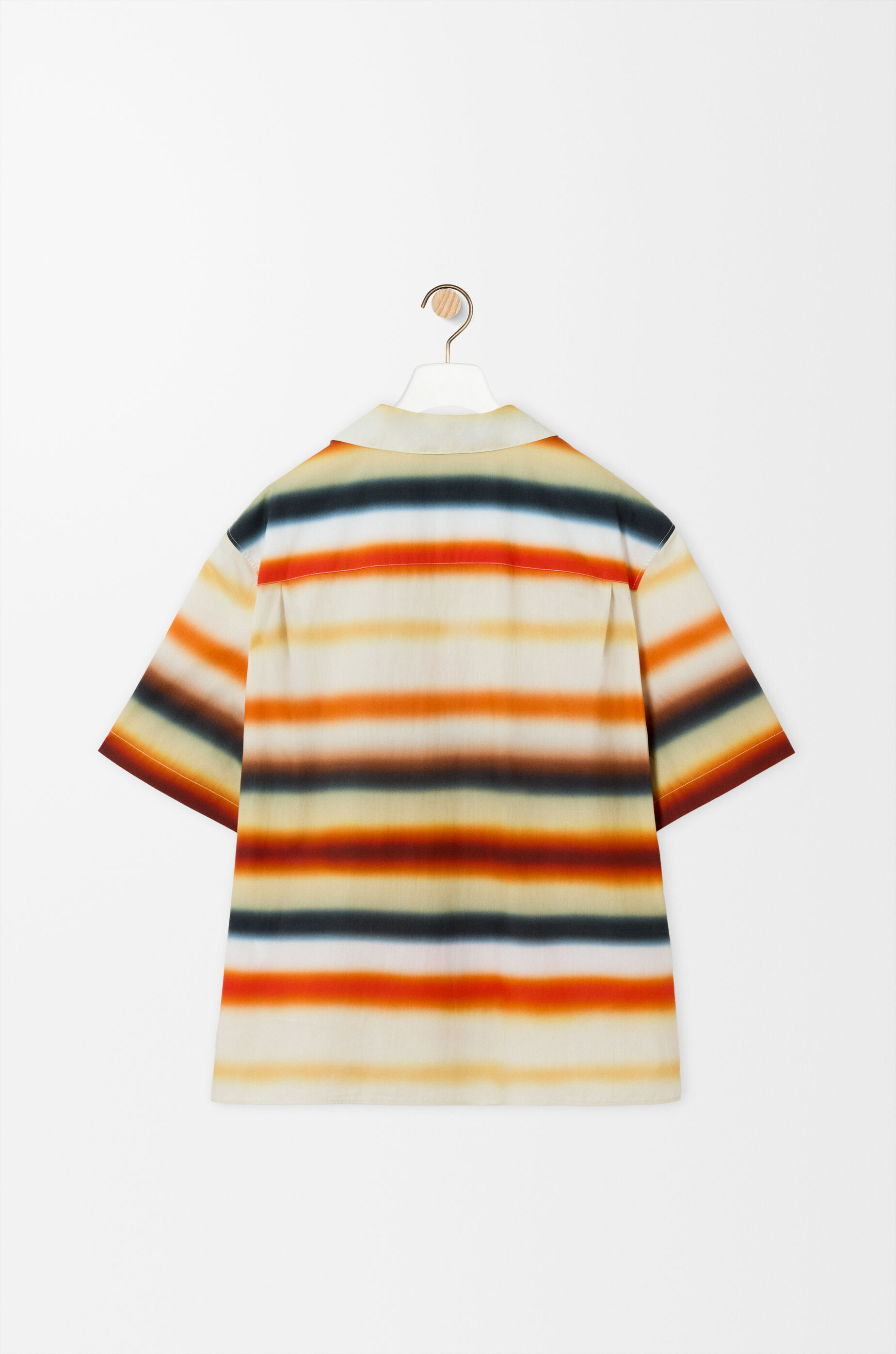 Short sleeve shirt in cotton Orange - LOEWE USA Official Website