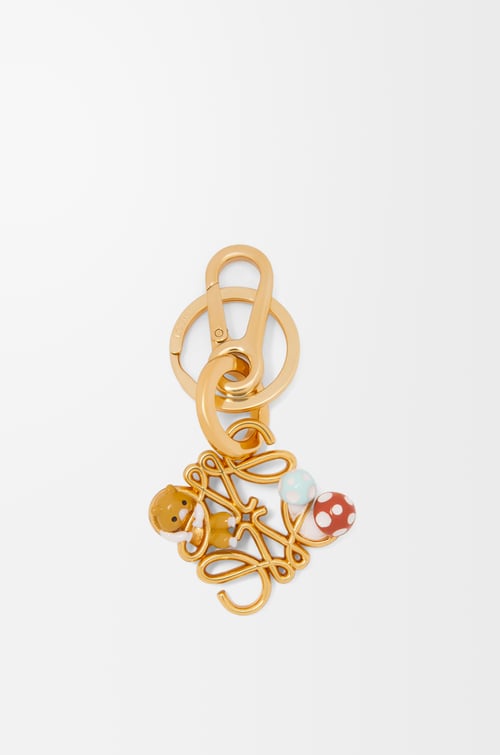 LOEWE Charm Hamster Anagram en esmalte Multicolor