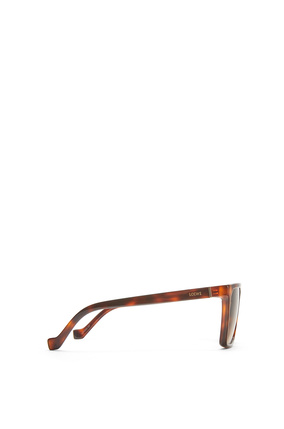 LOEWE Thin flat top sunglasses Dark Havana Patchwork plp_rd