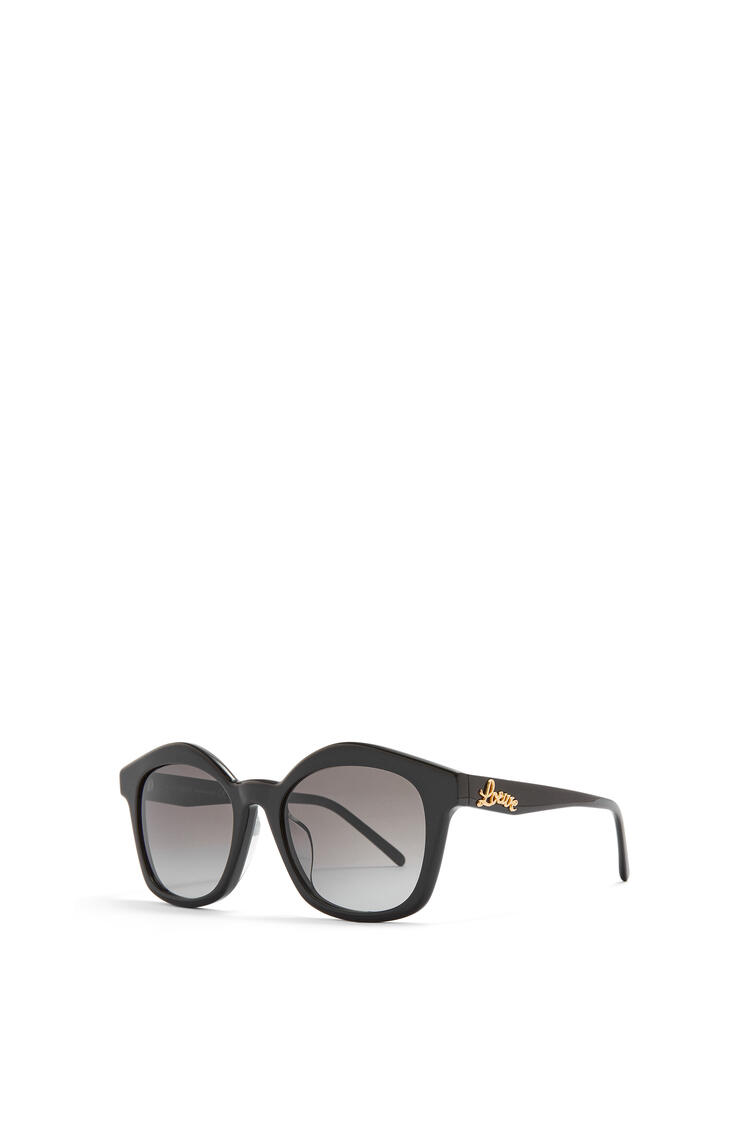 LOEWE Browline sunglasses in acetate Shiny Black pdp_rd