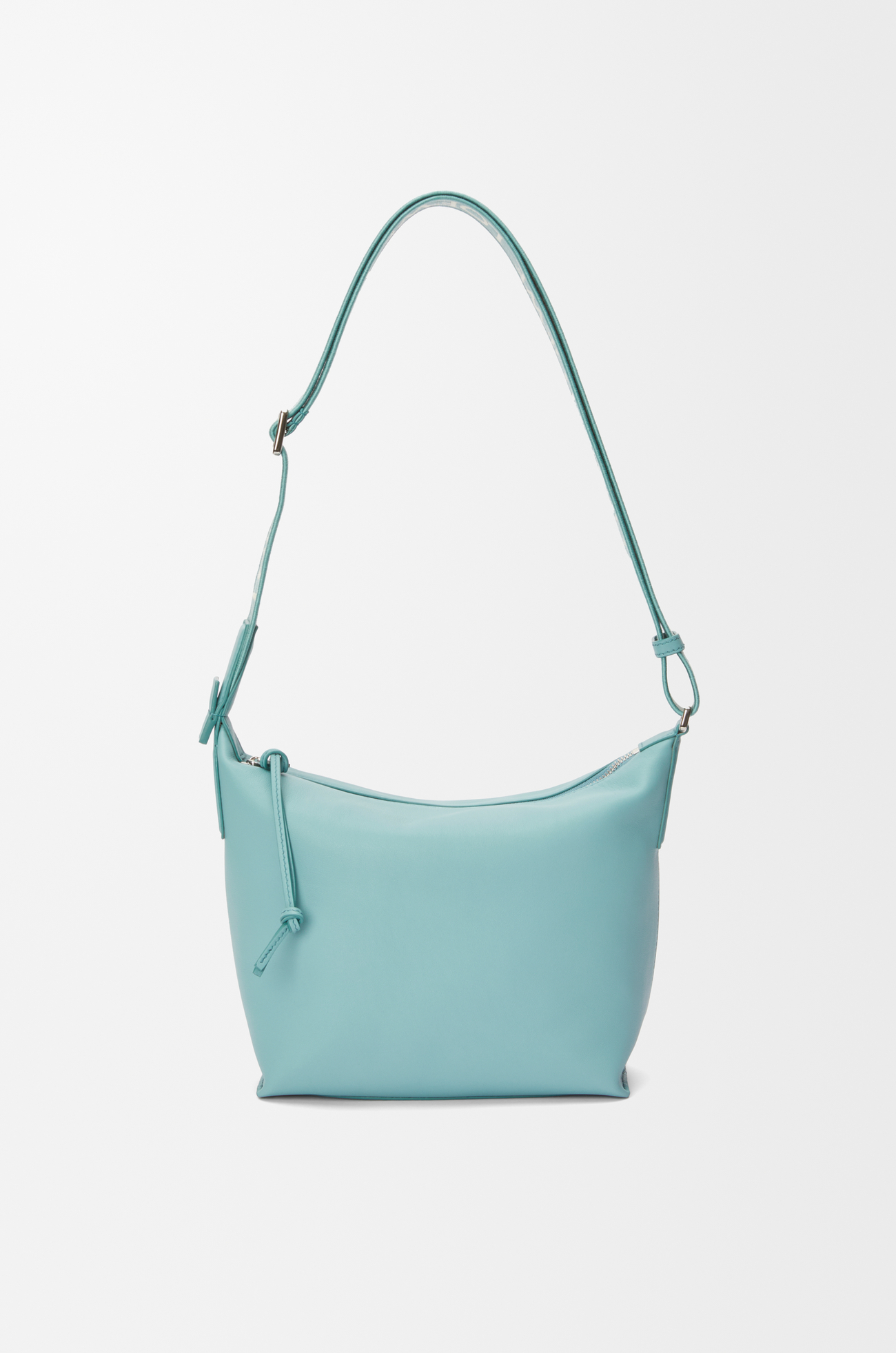 LOEWE Small Cubi crossbody bag in supple smooth calfskin and jacquard Water plp_rd