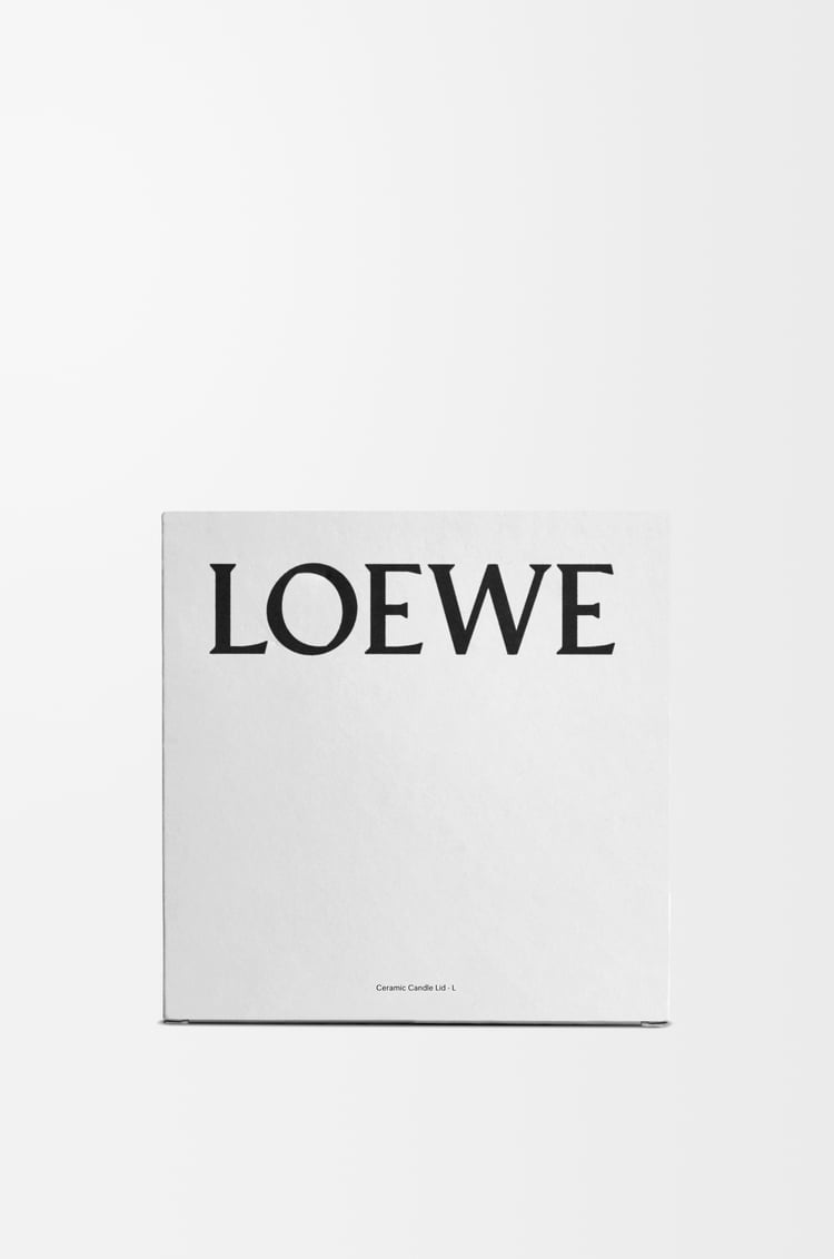 LOEWE Large candle lid Terracotta