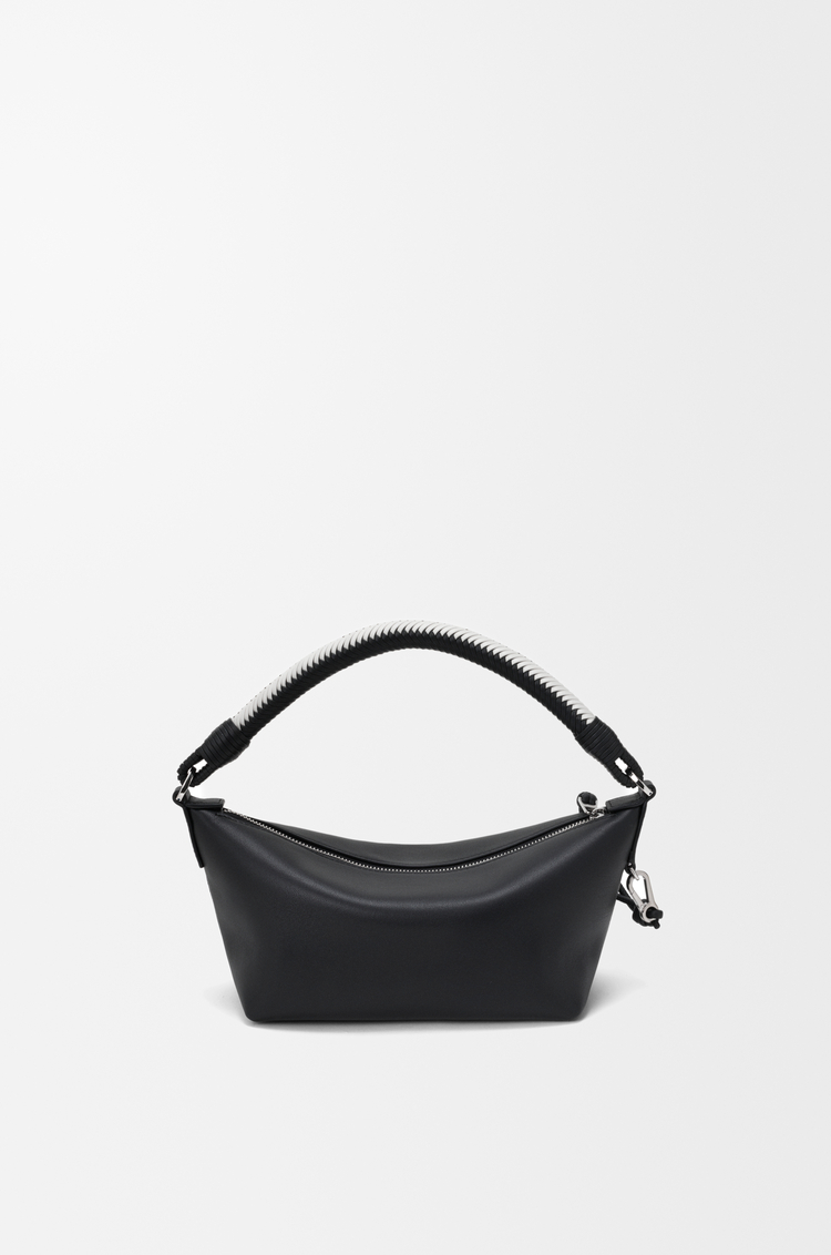 LOEWE Cala mini bag in mellow nappa lambskin Black/Soft White