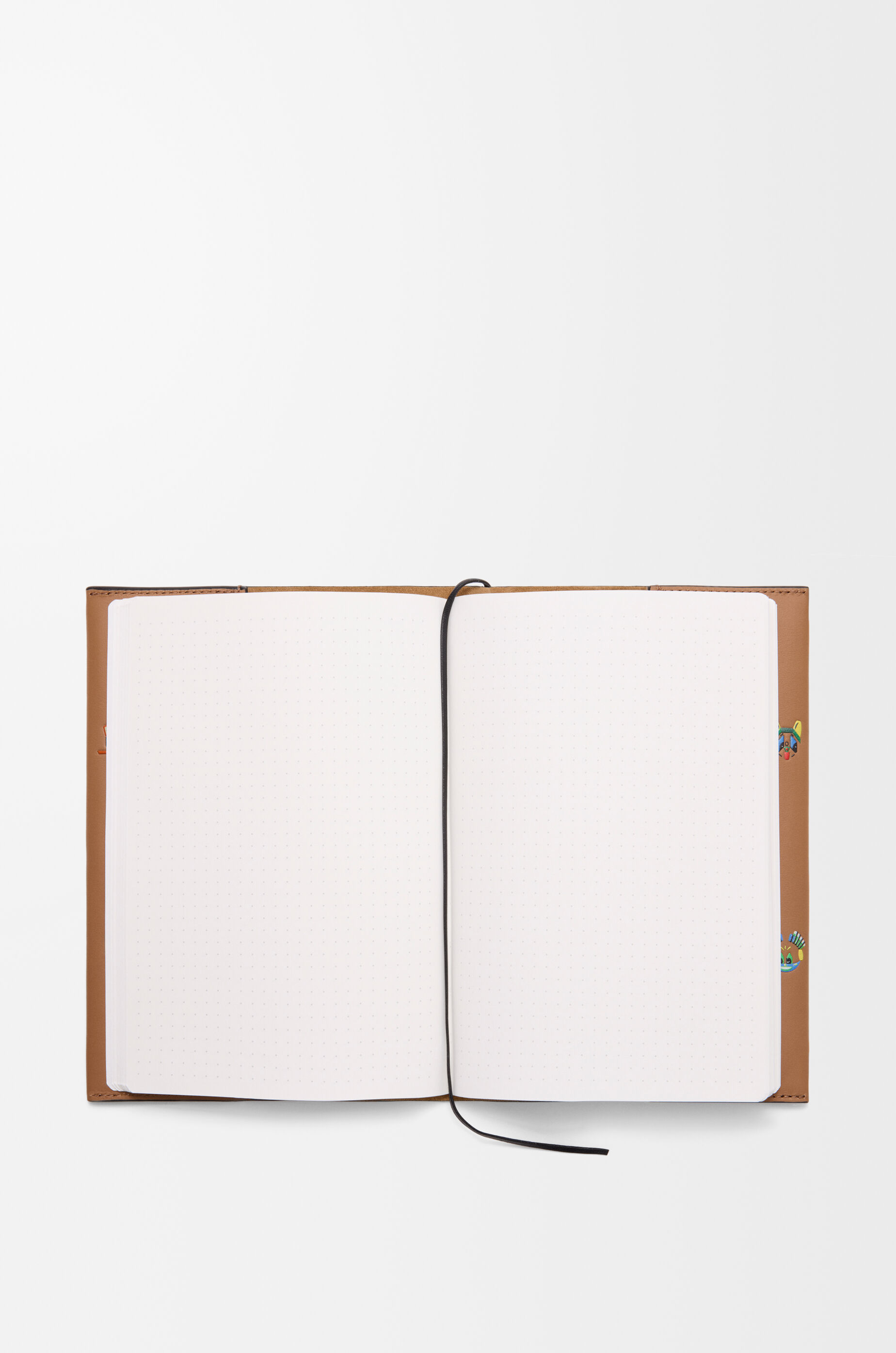 ロエベ　限定　ノートブック キャッツ ノートブック（カーフ） ブラウン - LOEWE