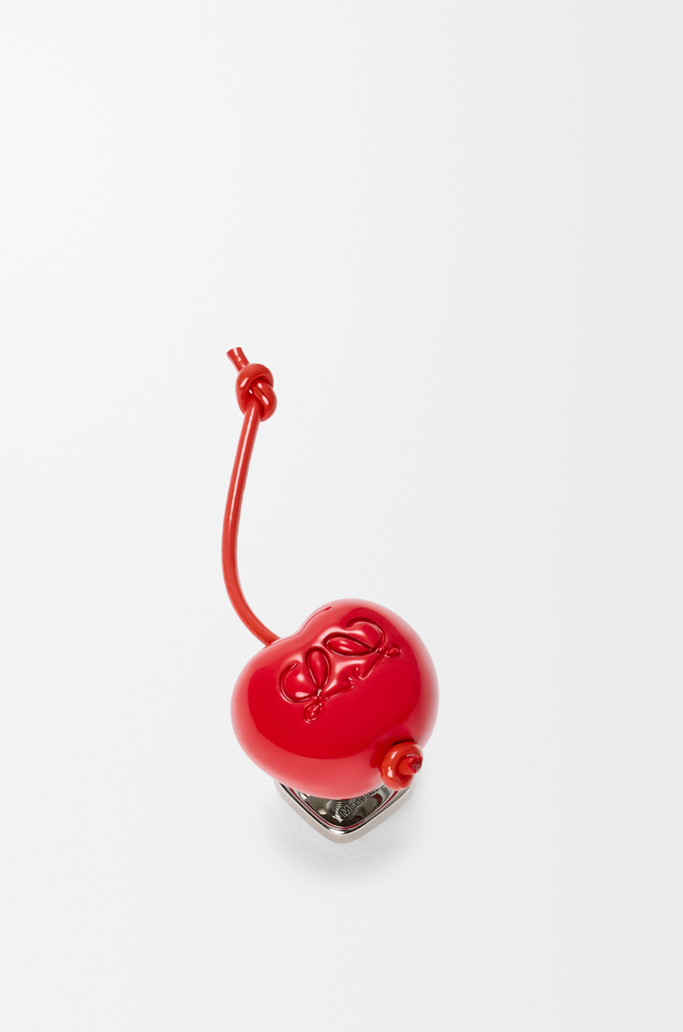 LOEWE Cherry pin Red