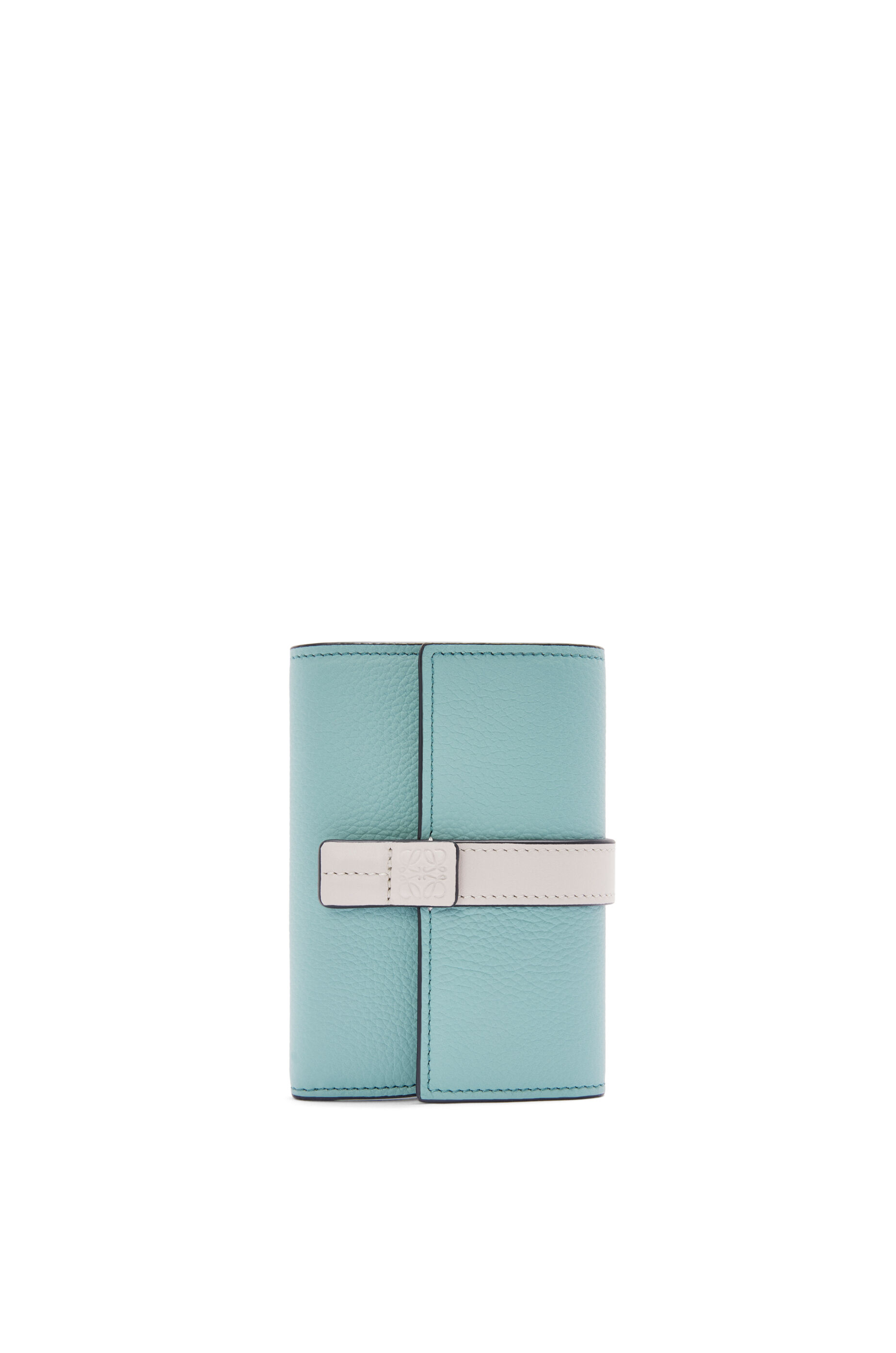 Small vertical wallet in soft grained calfskin Black LOEWE