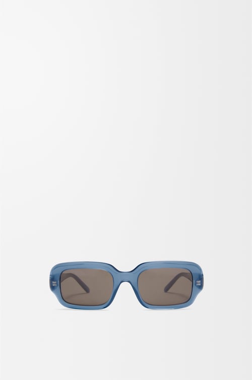 LOEWE Gafas de sol Rectangular Slim Azul Lácteo