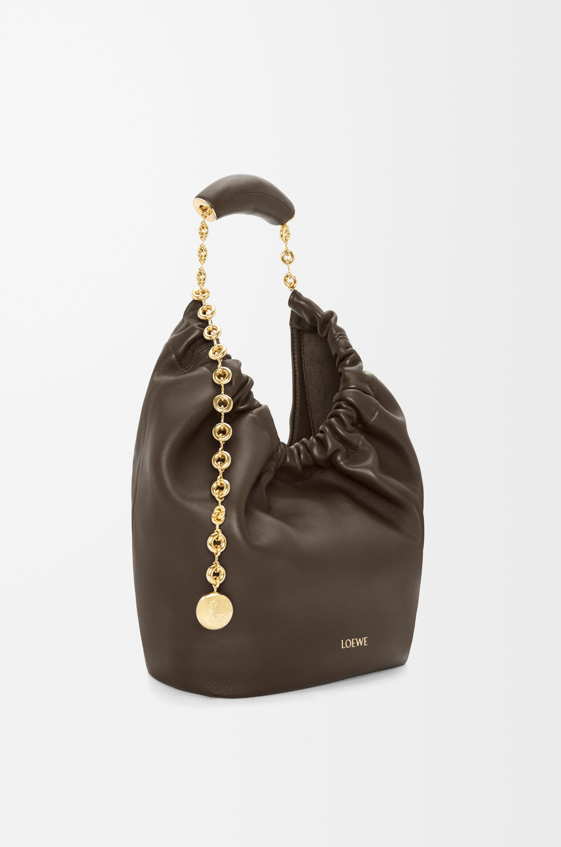 ★Loewe★スクイーズバッグ スモール（メローナパラム） スクイーズバッグ スモール（メローナパラム） ブラウン - LOEWE