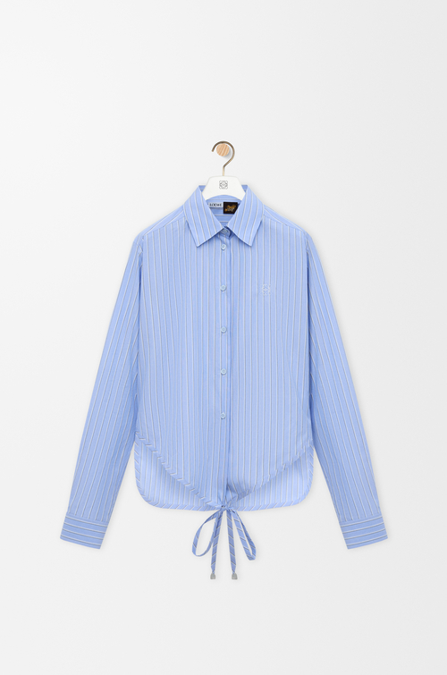 LOEWE 棉质衬衫 蓝色/多色