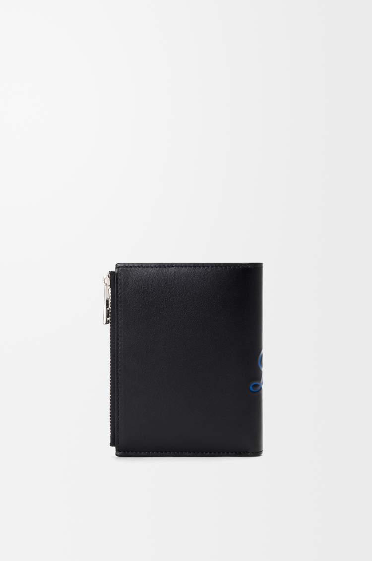 LOEWE スリム コンパクト ウォレット（シャイニーカーフ） ブラック