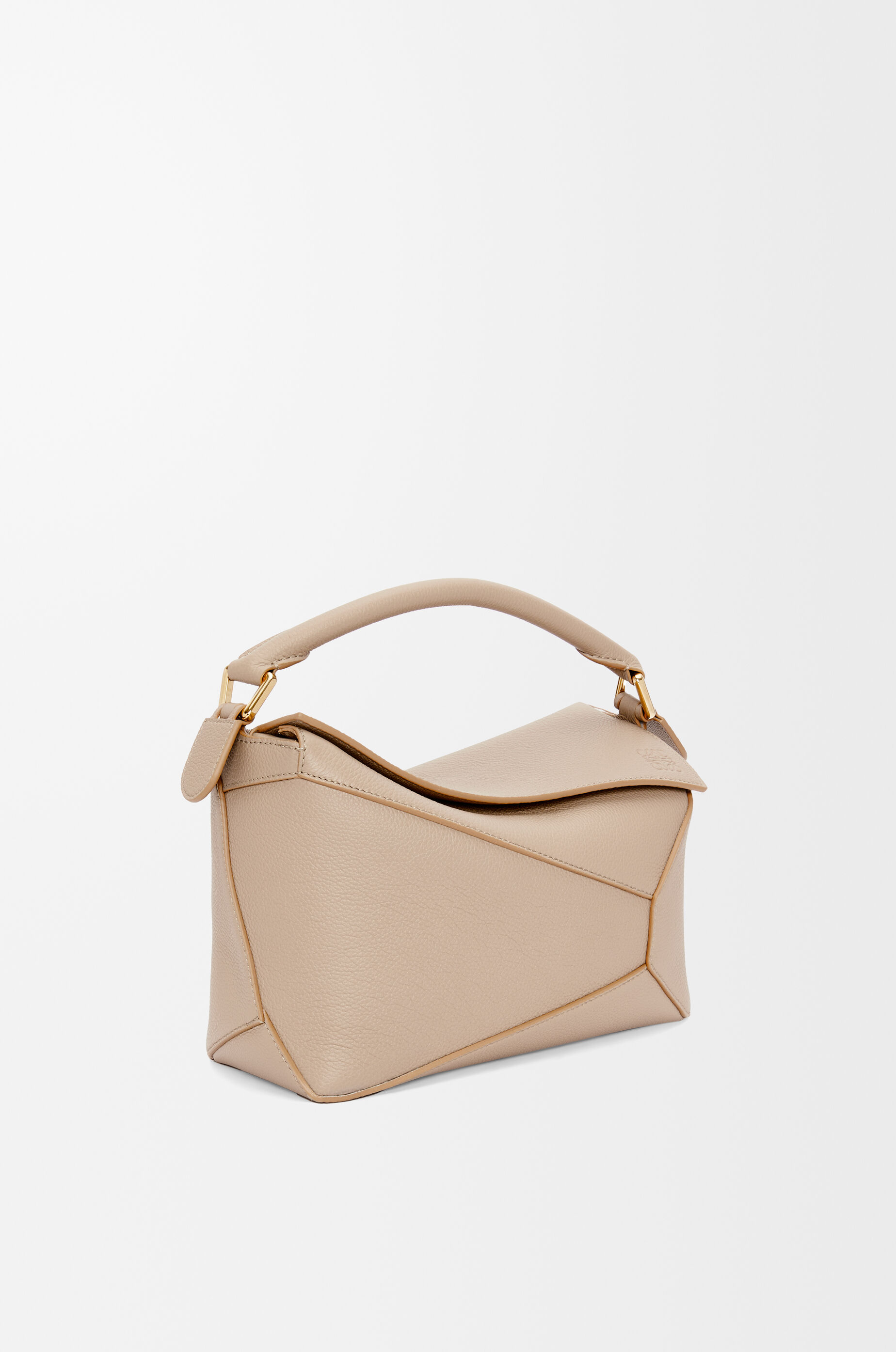 初売りセール パズルバッグ LOEWE - ベージュ スモール（ソフトグレインカーフ） 弁当箱・水筒