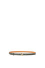 LOEWE Cinturón en piel de ternera lisa con hebilla L Kaki Vintage/Oro pdp_rd