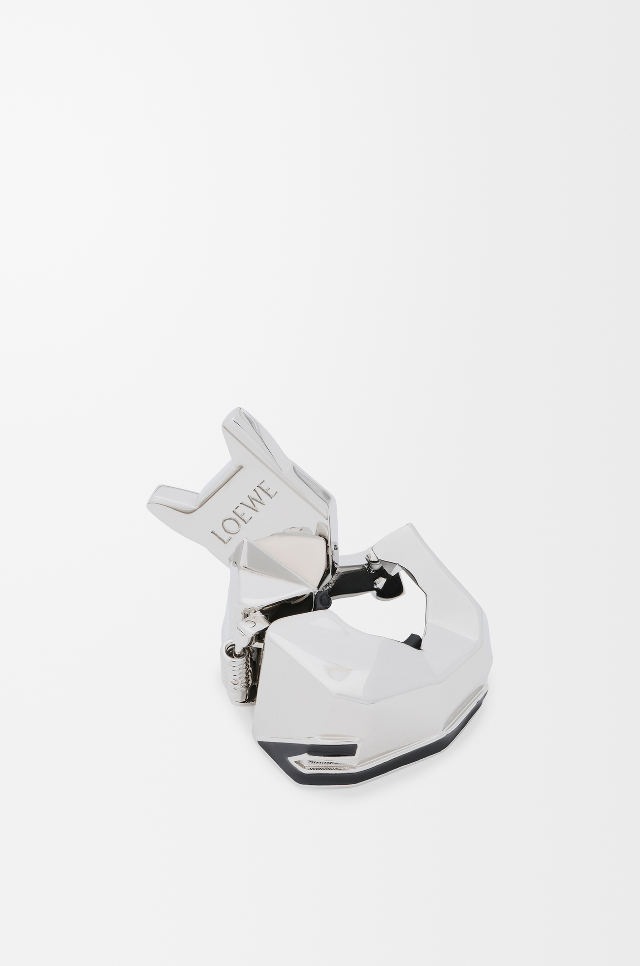 LOEWE Charm de gato para tacón Plateado/Azul